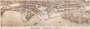 Barry Docks 1901