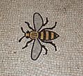 Bee mosaic in Manchester Town Hall floor - geograph.org.uk - 1128600