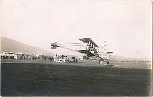 Biplane at Tanforan air show, San Bruno (2014-4856 000152525)