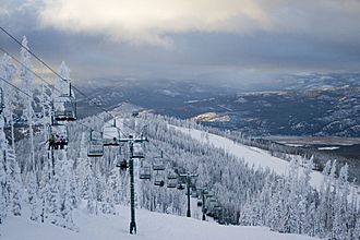Ski lift in 2008