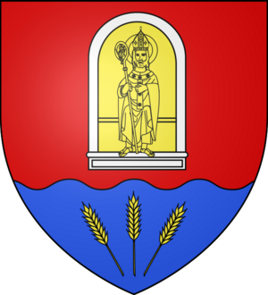 Blason ville fr Bègues(Allier)