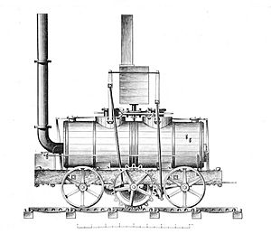 Blenkinsop's rack locomotive, 1812 (British Railway Locomotives 1803-1853)