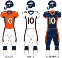 Broncos uniforms