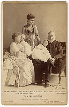Caroline Scott Harrison, Benjamin McKee, Mary Harrison McKee, Mary Lodge McKee and John W. Scott - DPLA - f0ccae06e39cbeafa709e46517d19d77 (page 1)