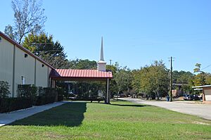 Cary and Palafox in Flomaton, hotel site