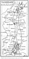 Chandernaggar-Calcuta Map 1900