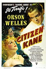 Citizen Kane poster, 1941 (Style B, unrestored)