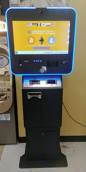 bitcoin bankomat Las Vegase