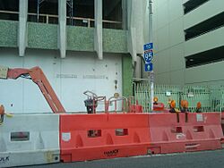 Construction on Haydon Burns Library, Jacksonville, FL