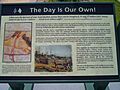 Day is our own... Great Bridge Monument.