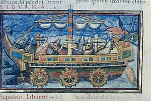 De Rebus Bellicis, XVth Century Miniature