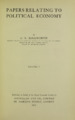 Edgeworth - Papers relating to political economy, 1925 - 5771271