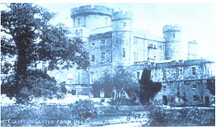 Eglinton Castle from the Deerpark