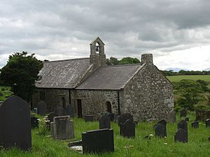 Eglwys Cwyllog Sant from the north-west.jpg
