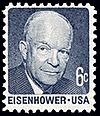 Eisenhower stamp 6c 1970 issue 