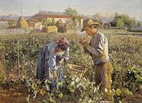 Elin Danielson-Gambogi - In the Vineyard (1898)