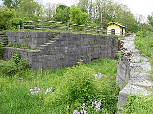 Enlarged Double Lock No. 23, Old Erie Canal May 10