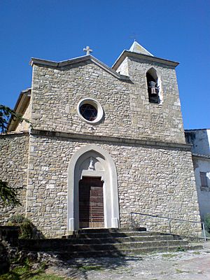 Santa Maria church, Camós