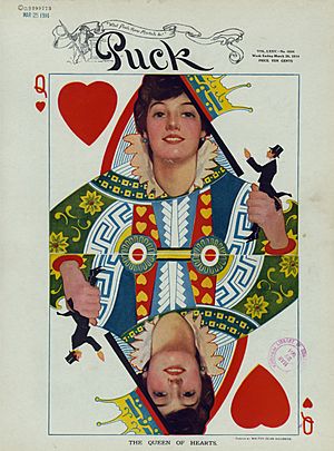 Evelyn Nesbit playing card