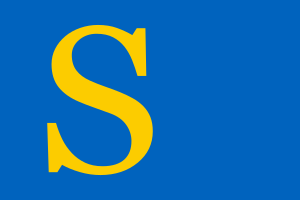 Flag of Laren, North Holland