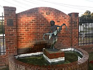 Fountain in Friendship Park, Stoneville