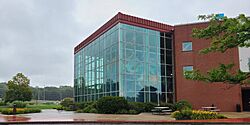 Garmin which houses Eartha - the largest rotating globe