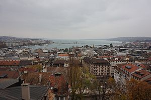 Geneva and Lake Geneva View