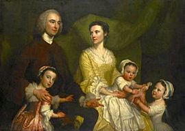 George Knapton - Samuel Wathen family