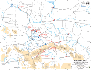 Germany, 1813 - Situation, 2 October and Major Movements Since 26 September