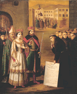 Giovanni da Capistrano and Polish King Casimir IV Jagiellon