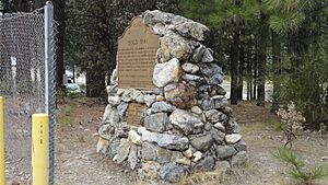 Gold Run marker
