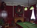 Government House (Regina) pool room on New Year's Day