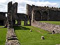 Haughmond Abbey refectory and lavers