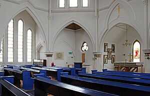 Interior of Gustaf Adolfs Kyrka