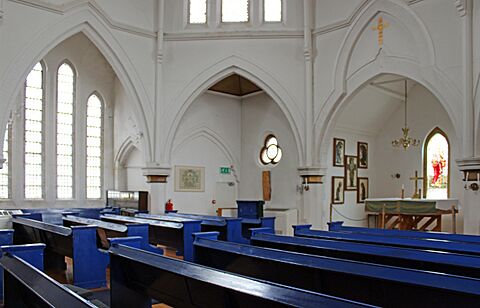 Interior of Gustaf Adolfs Kyrka
