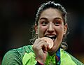 Judoca Mayra Aguiar vence cubana e ganha medalha de bronze 1037040-11-08-2016 mg 3034 (cropped)