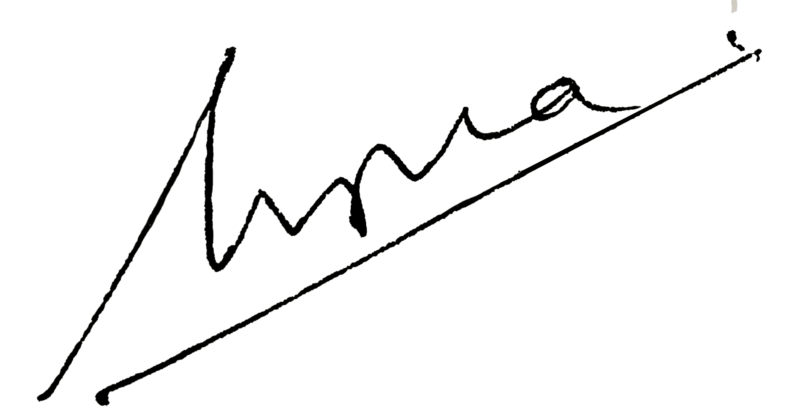 Justice Usha autograph