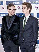 Justin Timberlake - Andrew Garfield - La red social - Madrid