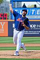 Justin Verlander pitching, March 26, 2023 (1) (cropped)