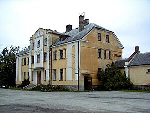 Railway station in Lubāna