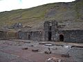 Main building of Cwm Ystwyth lead mine-by-Rudi-Winter