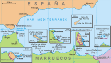 Mapa del sur de España neutral