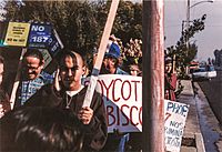 March Against Prop 187 in Fresno California 1994 (35357476831)