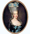 Marie Antoinette with decadent hair