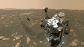 Mars 2020 selfie containing both perseverance rover and ingenuity