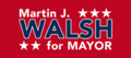 Martin J. Walsh for Mayor logo 2013