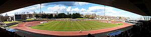 Meadowbank Stadium panorama