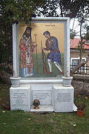 Melas Karavangelis Monument Kastoria Metropoly 2013
