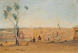 Melbourne Collins Street 1841