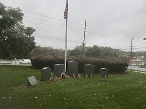 Memorial for deceased officers